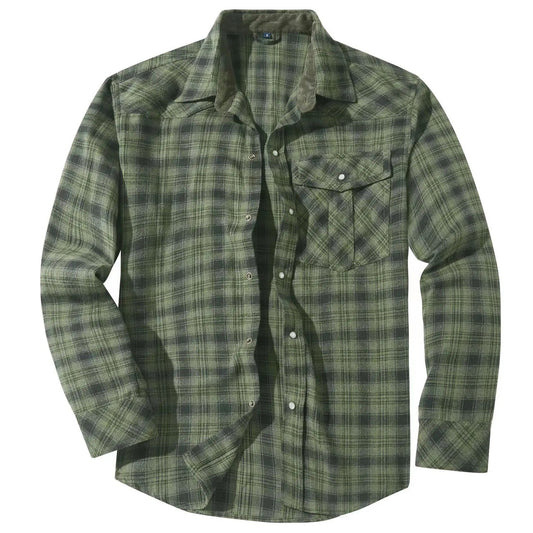Men's Cotton Casual Regular Fit Checks Shirt