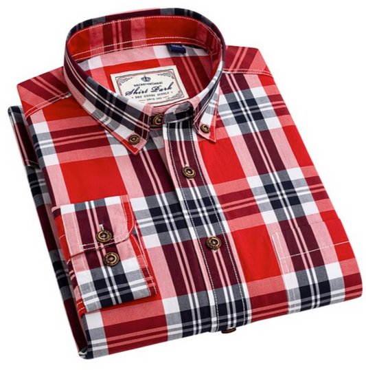 Buy Premium Cotton check shirt for men